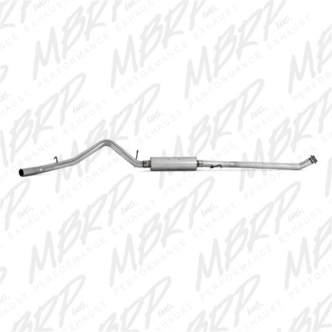 MBRP cat-back exhaust system fits 2003-2006 Chevy Silverado 1500 3 inch single side exit aluminized steel S5014P