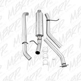 MBRP cat-back exhaust system fits 2003-2006 Chevy Silverado 1500 3 inch single side exit aluminized steel S5014P