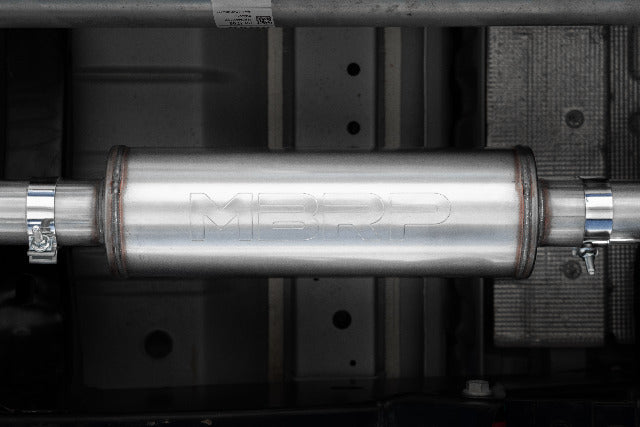 MBRP cat-back exhaust system fits 2023-2024 Chevy 3 inch single side exit Armor Pro Series T304 stainless steel S5015304