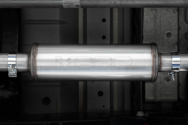 MBRP cat-back exhaust system fits 2023-2024 Chevy 3 inch single side exit aluminized steel S5015AL