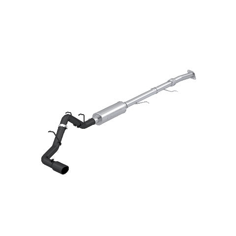 MBRP cat-back exhaust system fits 2023-2024 Chevy 3 inch single side exit aluminized steel S5015BLK