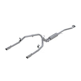 MBRP exhaust system fits Chevy Silverado 1500 dual split rear exit Armor Plus Series T409 stainless steel S5016409