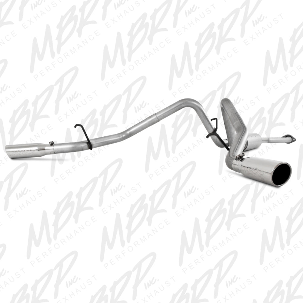 MBRP cat-back exhaust system fits Chevy Silverado 1500 2.5 inch aluminized steel S5018AL