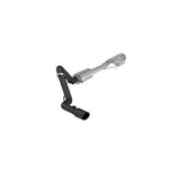 MBRP cat-back exhaust system fits 2019-2024 Chevy Silverado 1500 3 inch single side exit aluminized steel S5019BLK