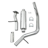 MBRP cat-back exhaust system fits 2000-2006 Chevy 3 inch single side exit aluminized steel S5026AL