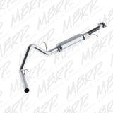 MBRP cat-back exhaust system fits 2000-2006 Chevy 3 inch single side exit aluminized steel S5026P