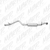 MBRP cat-back exhaust system fits 2000-2006 Chevy 3 inch single side exit aluminized steel S5026P