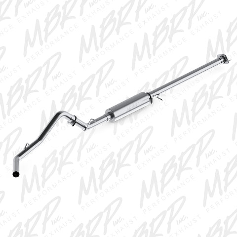 MBRP cat-back exhaust system fits Chevy Silverado 1500 3 inch single side exit aluminized steel S5036P