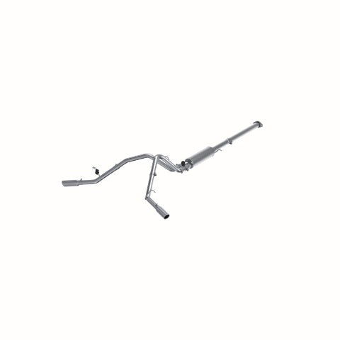 MBRP cat-back exhaust system fits Chevy Silverado 1500 aluminized steel S5038AL