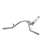 MBRP cat-back exhaust system fits Chevy Silverado 1500 aluminized steel S5038AL