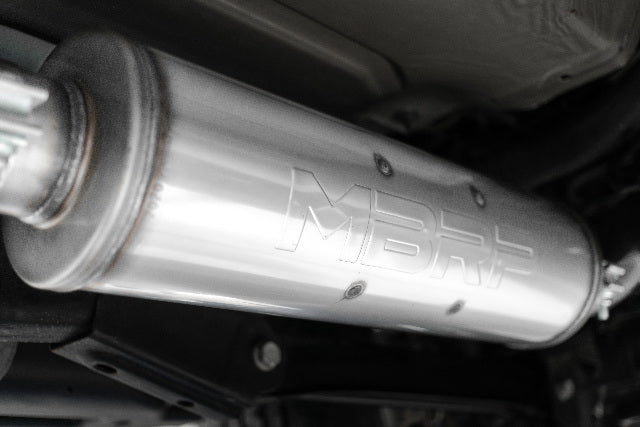 MBRP cat-back exhaust system fits 2015-2020 Cadillac single side exit Armor Pro Series T304 stainless steel S5043304