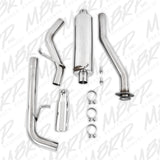 MBRP cat-back exhaust system fits 2009-2012 Chevy 2 inch single side exit Armor Plus Series T409 stainless steel S5046409