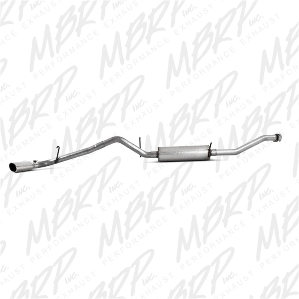 MBRP cat-back exhaust system fits 2004-2006 Chevy 2 inch single side exit aluminized steel S5046AL