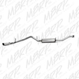 MBRP cat-back exhaust system fits 2004-2006 Chevy 2 inch single side exit aluminized steel S5046AL