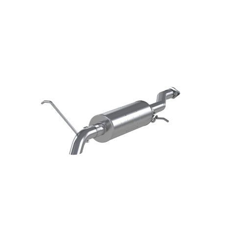 Fits 07-08 Chevrolet Colorado 2 1/2" Cat Back; Before Axle Turn Down; AL-S5052AL