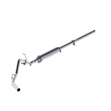 MBRP cat-back exhaust system fits 2010-2013 Chevy Silverado 1500 3 inch single side exit aluminized steel S5054P
