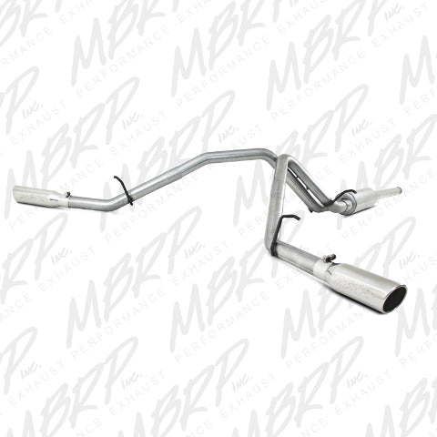 MBRP cat-back exhaust system fits Chevy Silverado 1500 aluminized steel S5056AL