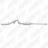MBRP cat-back exhaust system fits Chevy Silverado 1500 aluminized steel S5056AL