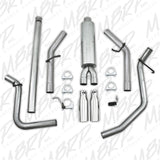 MBRP cat-back exhaust system fits Chevy Silverado 1500 aluminized steel S5056AL