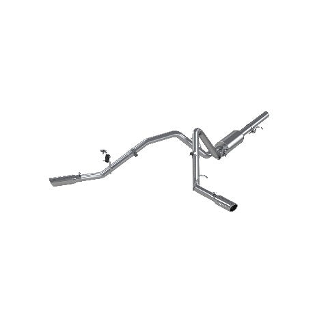 MBRP cat-back exhaust system fits Chevy Silverado 1500 aluminized steel S5056AL