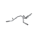 MBRP cat-back exhaust system fits Chevy Silverado 1500 aluminized steel S5056AL