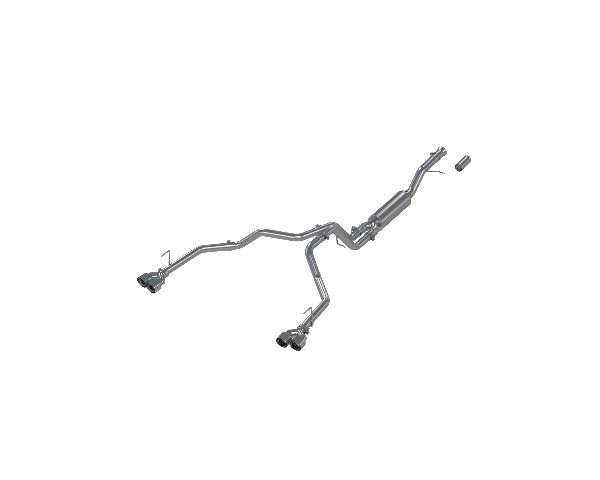 MBRP cat-back exhaust system fits 2021-2024 Chevy 2.5 inch dual rear exit aluminized steel S5057AL