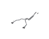MBRP cat-back exhaust system fits 2021-2024 Chevy 2.5 inch dual rear exit aluminized steel S5057AL