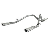Fits 09-13 Chevrolet Silverado 1500 2 1/2" Cat Back; Dual Split Rear; AL-S5058AL