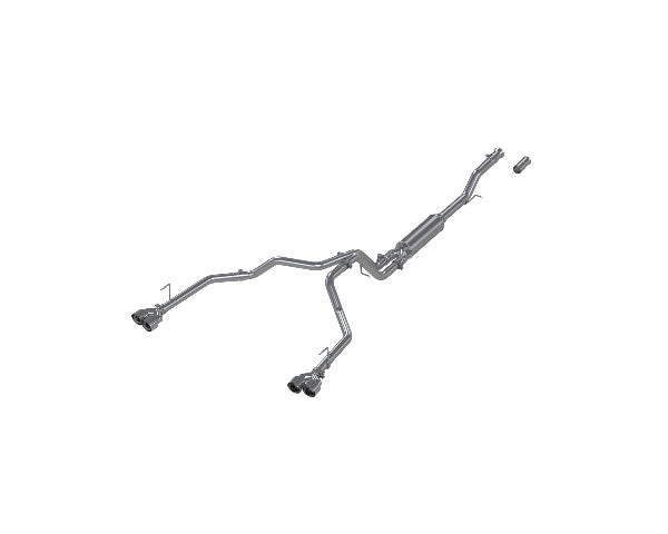 MBRP cat-back exhaust system fits 2021-2024 Chevy 2.5 inch dual rear exit aluminized steel S5059AL