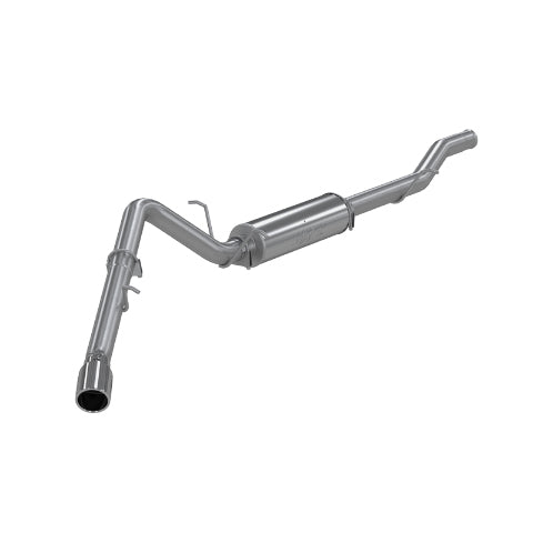 MBRP cat-back exhaust system fits 2009-2012 Chevy 3 inch single side exit aluminized steel S5060AL