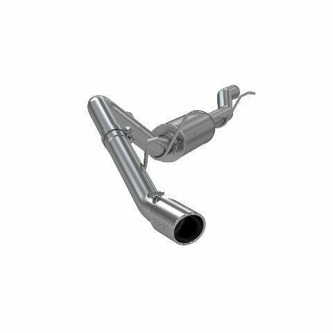 MBRP cat-back exhaust system fits 2009-2012 Chevy 3 inch single side exit aluminized steel S5060AL