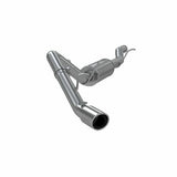 MBRP cat-back exhaust system fits 2009-2012 Chevy 3 inch single side exit aluminized steel S5060AL