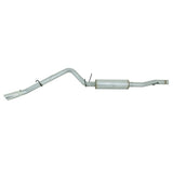 MBRP cat-back exhaust system fits 2009-2013 Chevy 3 inch single side exit aluminized steel S5062AL
