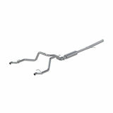 MBRP cat-back exhaust system fits 2019-2023 Chevy Silverado 1500 2.5 inch dual rear exit aluminized steel S5065AL