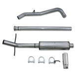 MBRP cat-back exhaust system fits 2011-2013 Chevy Silverado 1500 single side exit aluminized steel S5070AL