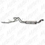 MBRP cat-back exhaust system fits 2009-2012 Chevy 2 inch dual rear exit Armor Plus Series T409 stainless steel S5074409