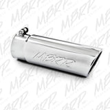 MBRP cat-back exhaust system fits Chevy Silverado 2500 single side exit Armor Plus Series T409 stainless steel S5076409