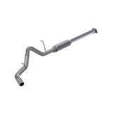 MBRP cat-back exhaust system fits Chevy Silverado 2500 single side exit Armor Plus Series T409 stainless steel S5076409