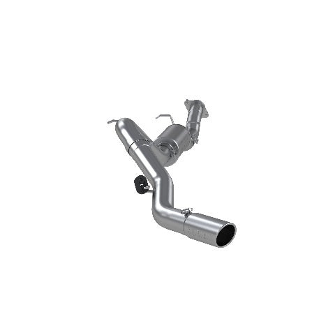 MBRP cat-back exhaust system fits Chevy Silverado 2500 single side exit aluminized steel S5078AL