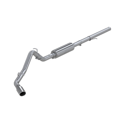 MBRP cat-back exhaust system fits Chevy Silverado 1500 single side exit Armor Plus Series T409 stainless steel S5080409