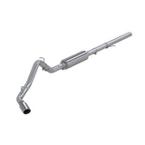 MBRP cat-back exhaust system fits Chevy Silverado 1500 single side exit Armor Plus Series T409 stainless steel S5080409