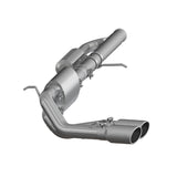 MBRP cat-back exhaust system fits Chevy Silverado 1500 Armor Pro Series T304 stainless steel S5081304