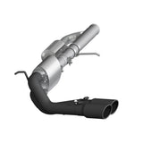 MBRP cat-back exhaust system fits 2015-2018 Chevy Silverado 1500 aluminized steel S5081BLK