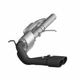 MBRP cat-back exhaust system fits 2015-2018 Chevy Silverado 1500 aluminized steel S5081BLK
