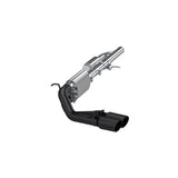 MBRP cat-back exhaust system fits 2015-2018 Chevy Silverado 1500 aluminized steel S5081BLK