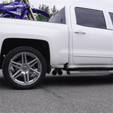 MBRP cat-back exhaust system fits 2015-2018 Chevy Silverado 1500 aluminized steel S5081BLK