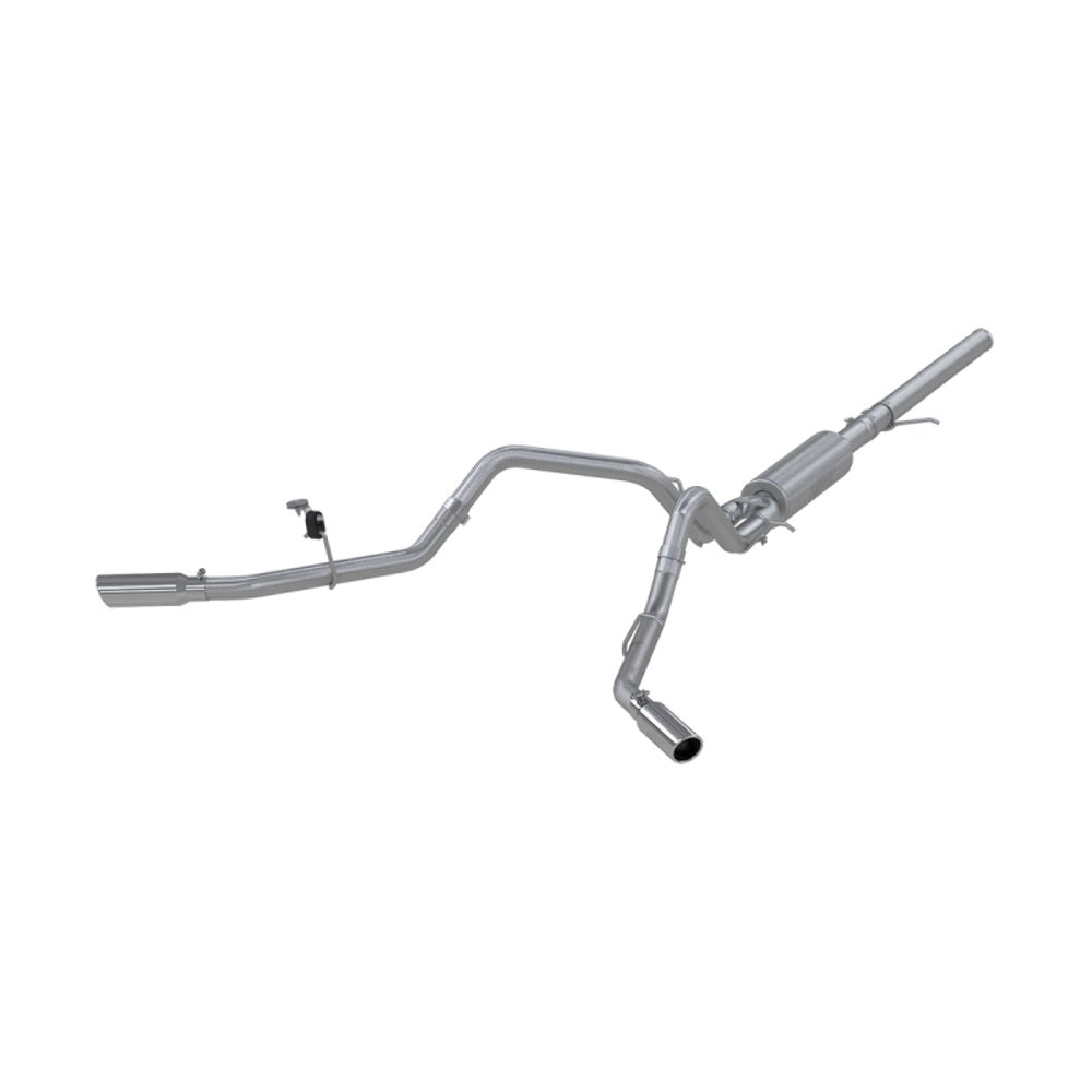 MBRP cat-back exhaust system fits Chevy Silverado 1500 Armor Plus Series T409 stainless steel S5082409