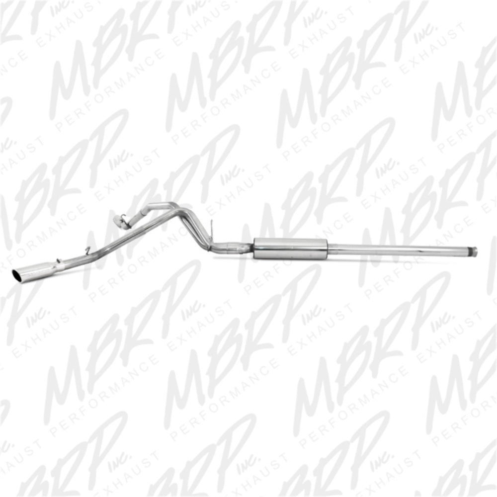 MBRP cat-back exhaust system fits Chevy Silverado 1500 Armor Plus Series T409 stainless steel S5082409