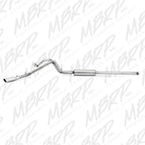 MBRP cat-back exhaust system fits Chevy Silverado 1500 Armor Plus Series T409 stainless steel S5082409