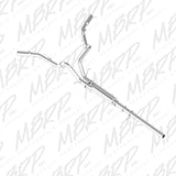 MBRP cat-back exhaust system fits 2015-2018 Chevy Silverado 1500 aluminized steel S5082AL